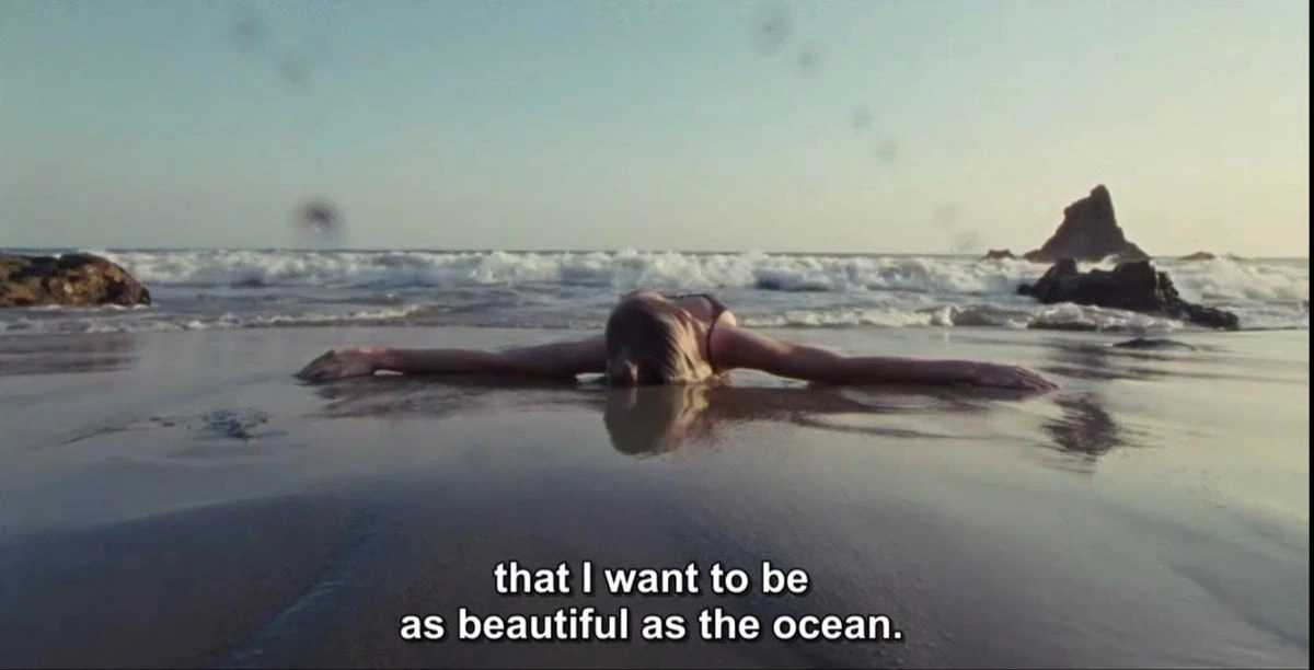 That I want to be as beautiful as the ocean.